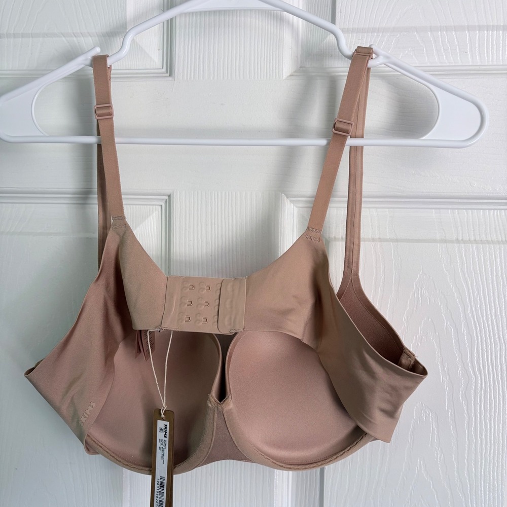 SKIMS Ultimate Push-Up Balconette Bra 38B Clay Tan Underwire NWT BA-BAL-5486W - Picture 2 of 3
